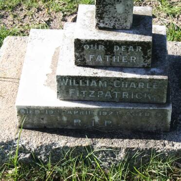 FITZPATRICK William Charles -1923