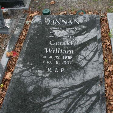 FINNAN Gerald William 1919-1997