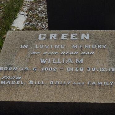 GREEN William 1882-1948