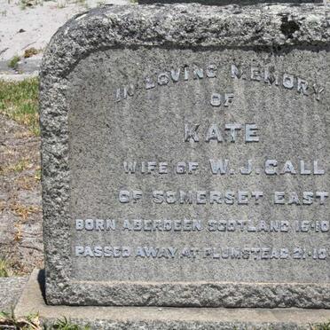 GALL Kate 1882-1954