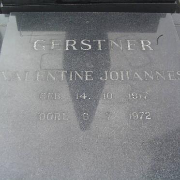 GERSTNER Valentine Johannes 1917-1972