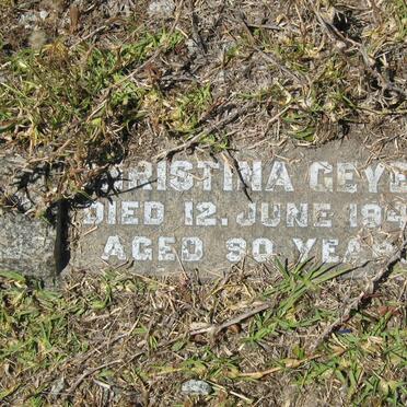 GEYER Christina -1941