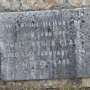 GEARY Noel Joshua -1934