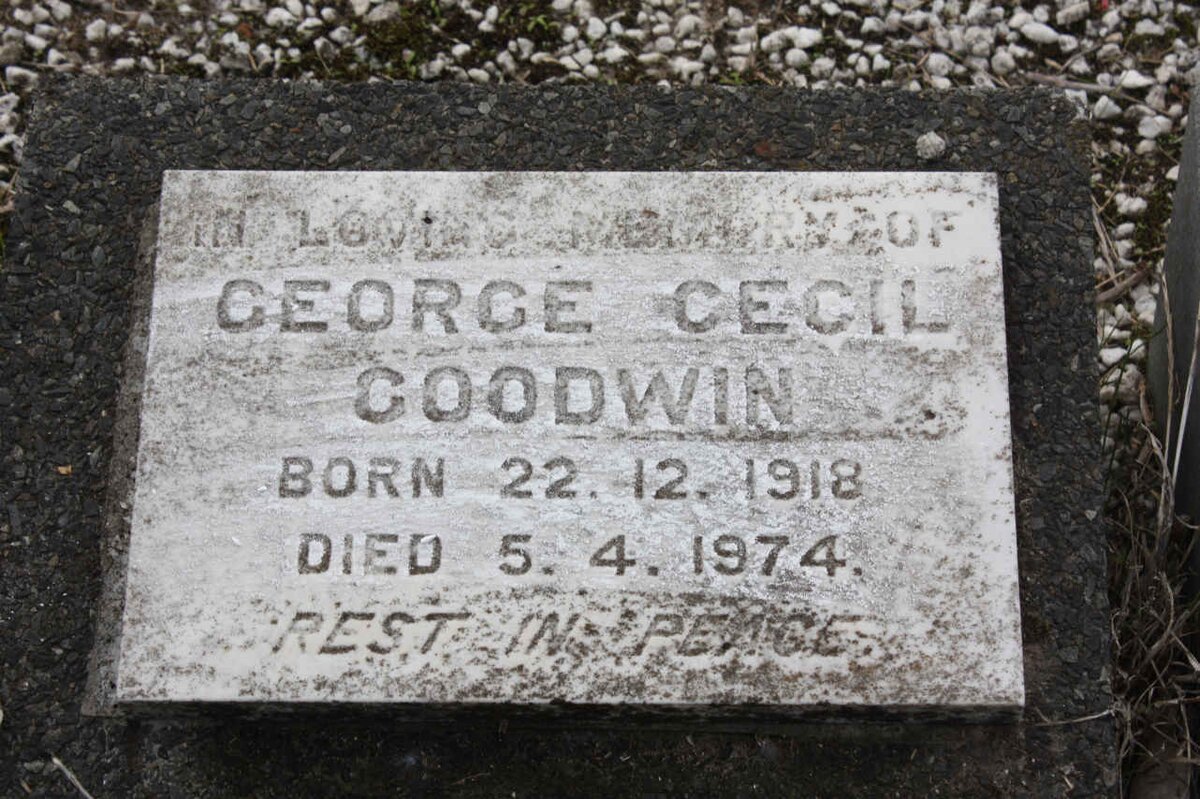 GOODWIN George Cecil 1918-1974