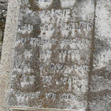 HEEVER Hansie, van den -1960