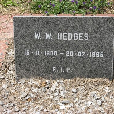 HEDGES W.W. 1900-1995