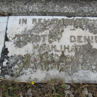 HOULIHAN Timothy Denis -1963