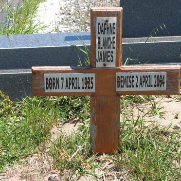 JAMES Daphne Blanche 1925-2004