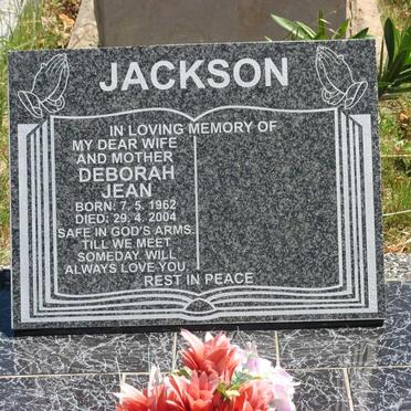 JACKSON Deborah Jean 1962-2004