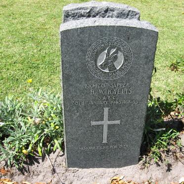 KALLIS J.H.W. -1943