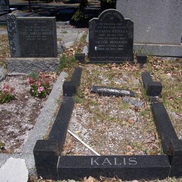 KALIS Victor Benjamin 188?-1909 &amp; Susanna Estella 1894-19?0