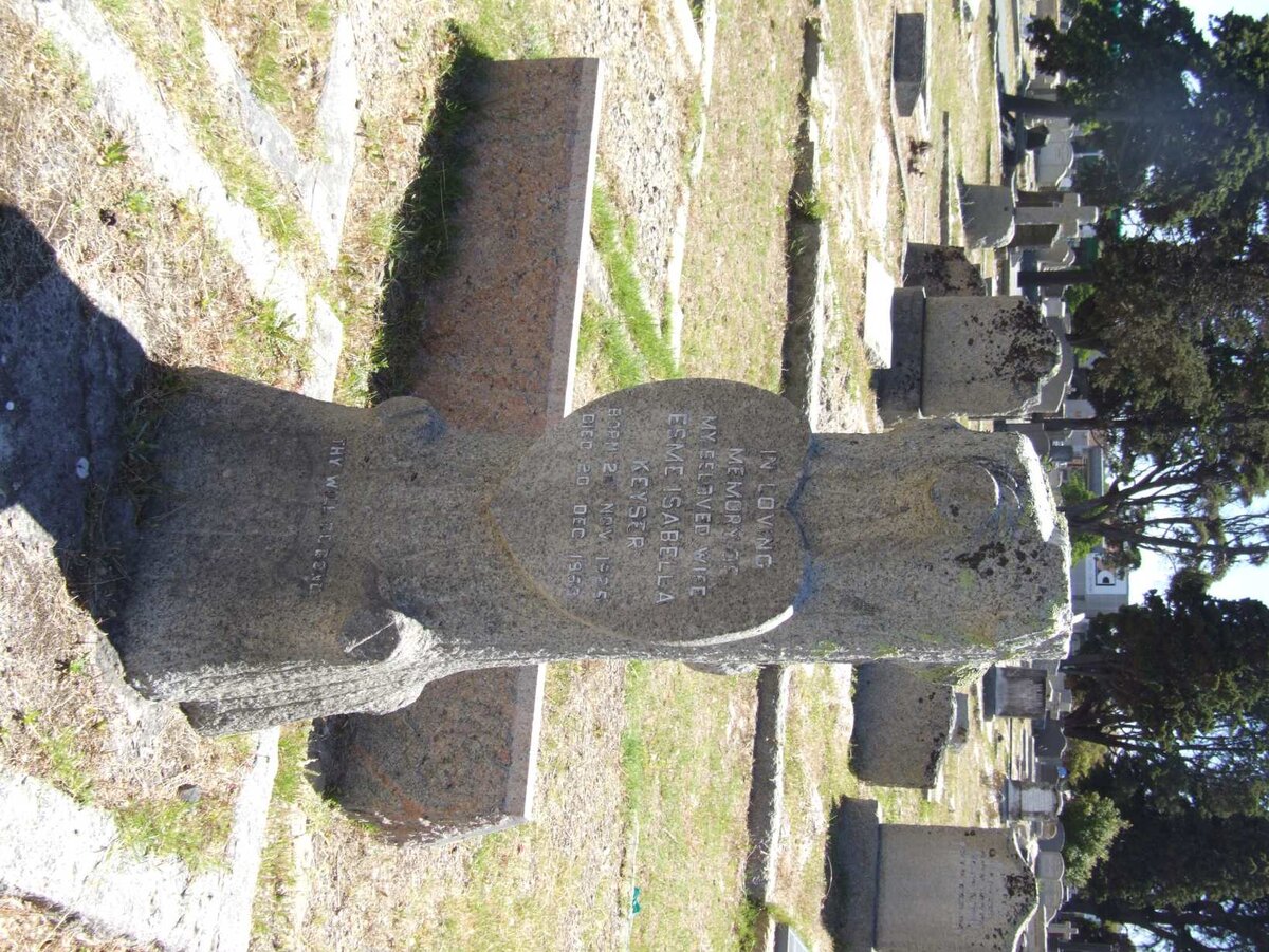 KEYSER Esme Isabella 1925-1953