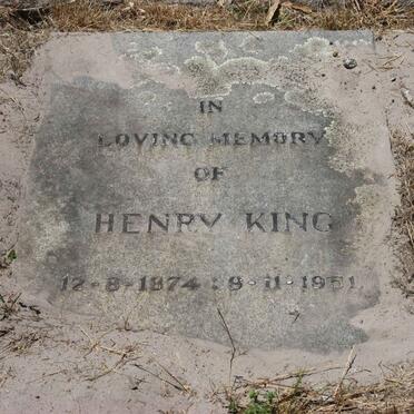 KING Henry 1874-1951