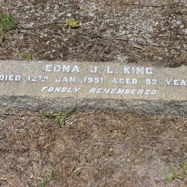 KING Edna J.L. -1951