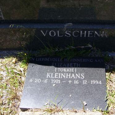 KLEINHANS Elizabeth 1921-1994