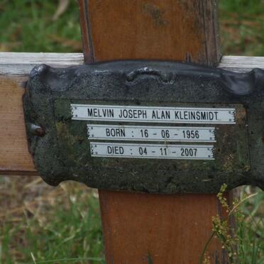 KLEINSMIDT Melvin Joseph Alan 1956-2007