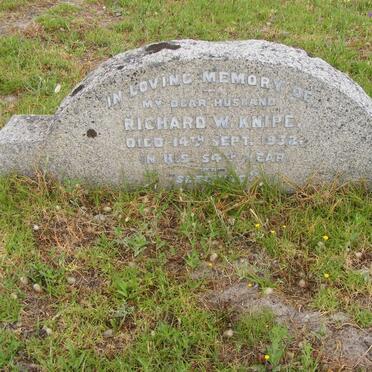 KNIPE Richard W. -1932