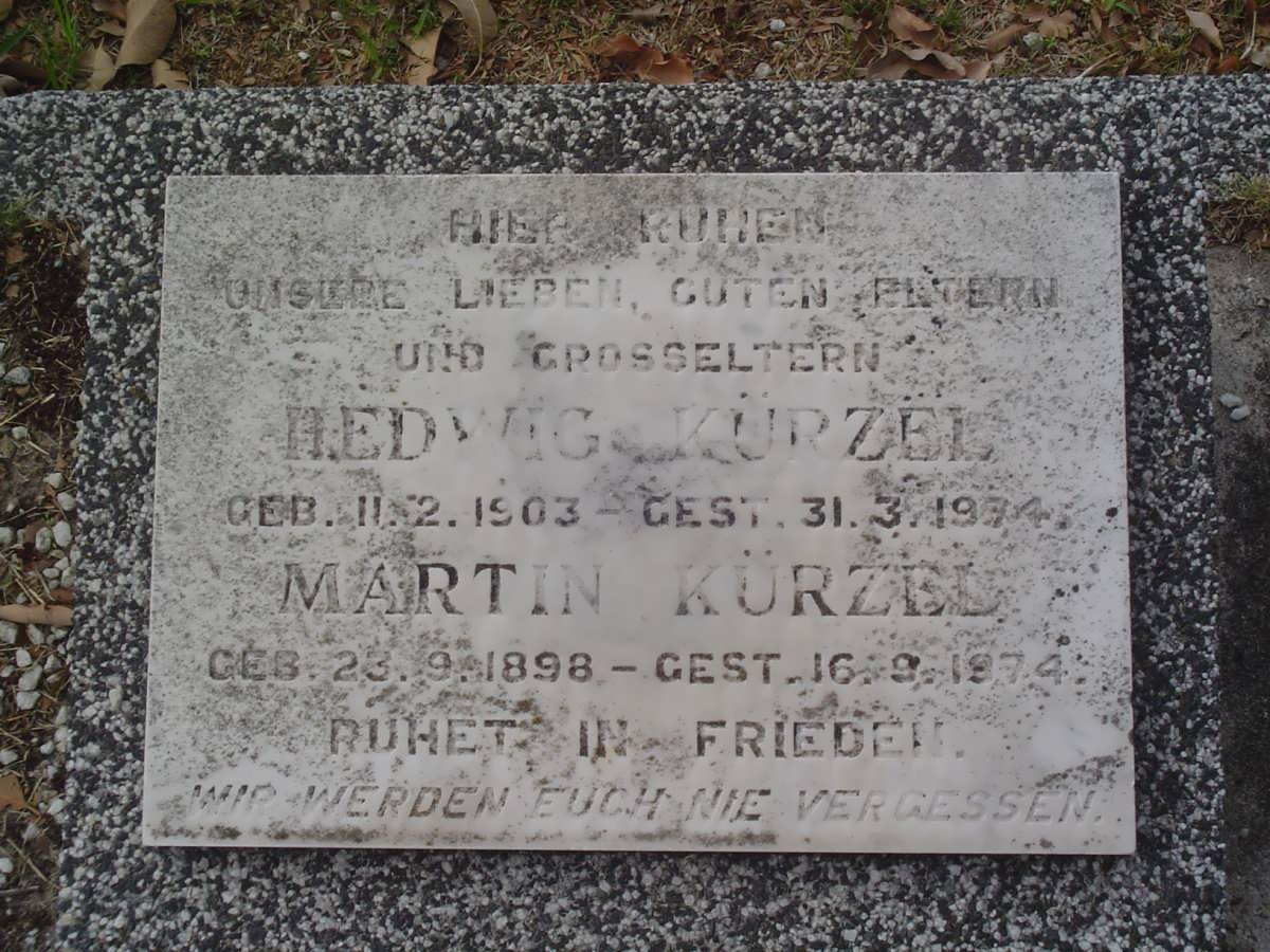KURZEL Martin 1898-1974 :: KURZEL Hedwig 1903-1974