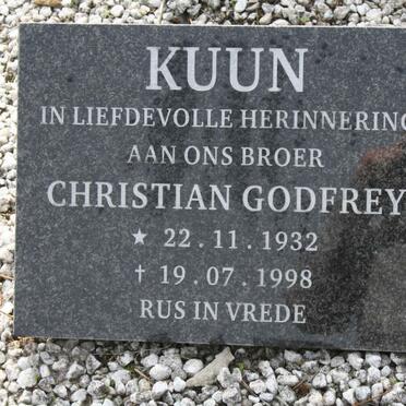 KUUN Christian Godfrey 1932-1998