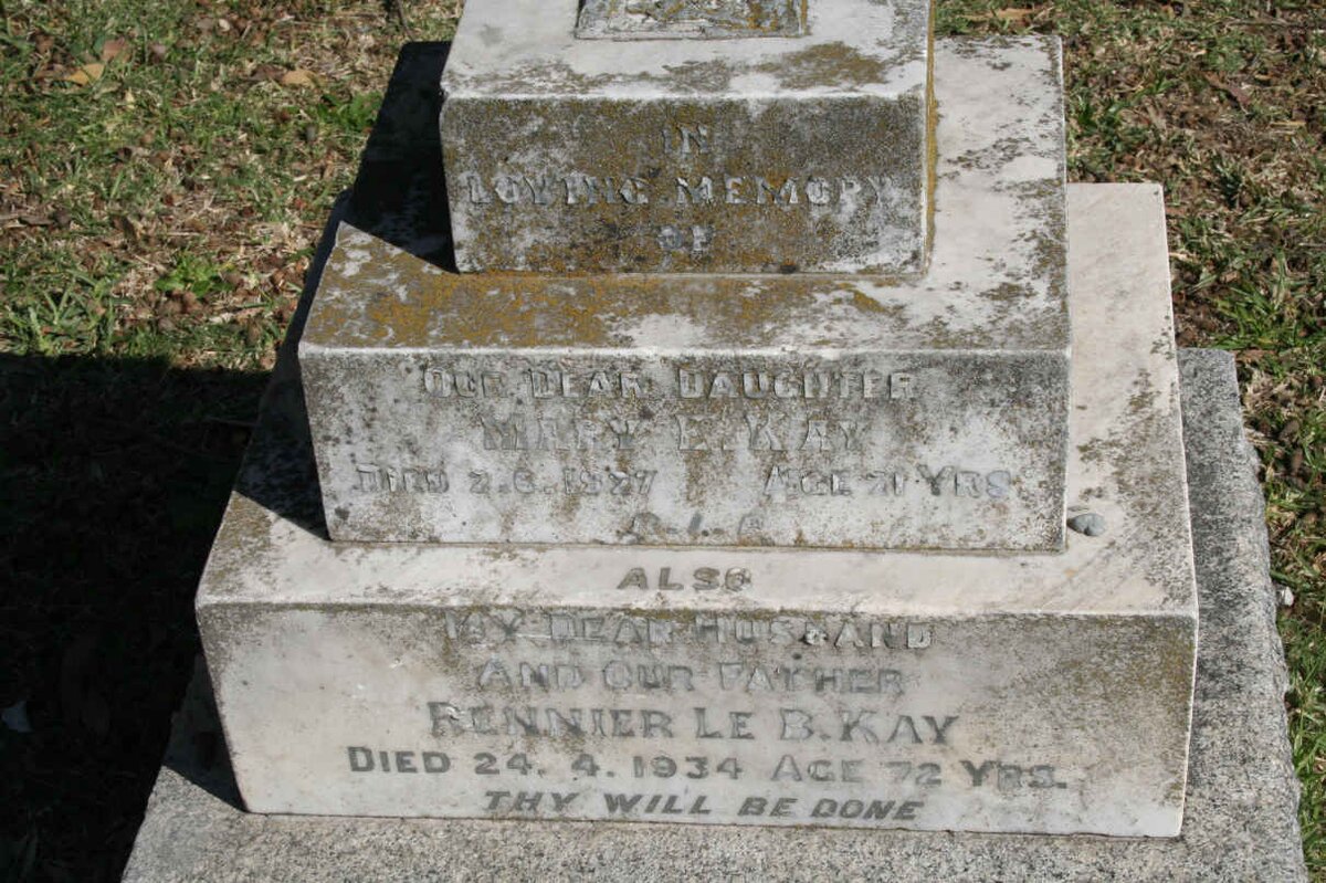 KAY Rennier Le B. -1934 :: KAY Mary E. -1927