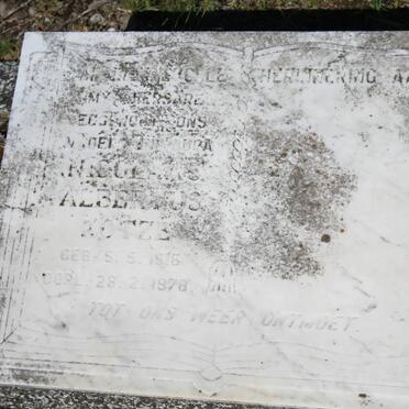 KOTZE Nicolaas Albertus 1916-1978