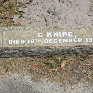 KNIPE C. -1950