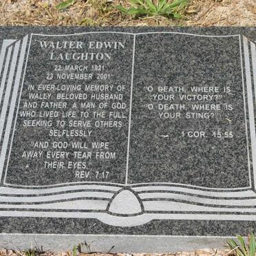 LAUGHTON Walter Edwin 1921-2001
