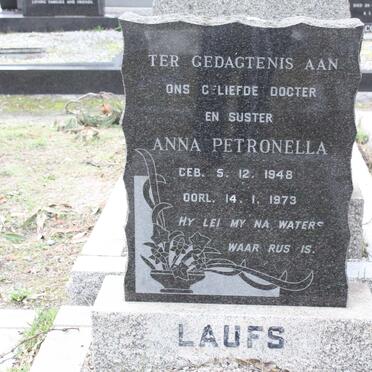 LAUFS Anna Petronella 1948-1973