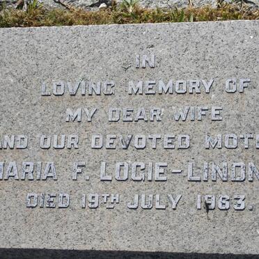 LINDNER Maria F., Logie -1963