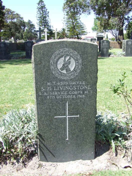 LIVINGSTONE S.H. -1918