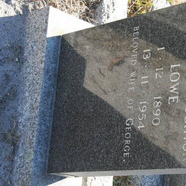 LOWE Blanche nee BROUGHTON 1890-1954