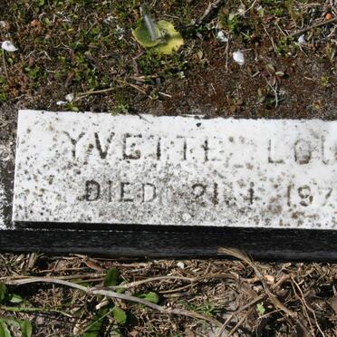 LOUW Yvette -1970