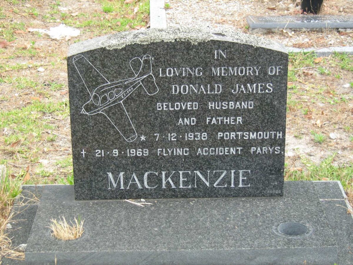 MACKENZIE Donald James 1938-1969