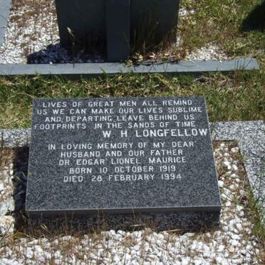 MAURICE Edgar Lionel 1919-1994