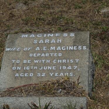 MAGINESS Sarah -1947