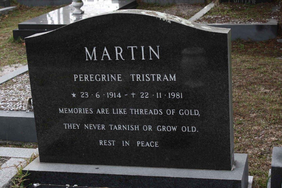 MARTIN Peregrine Tristram 1914-1981