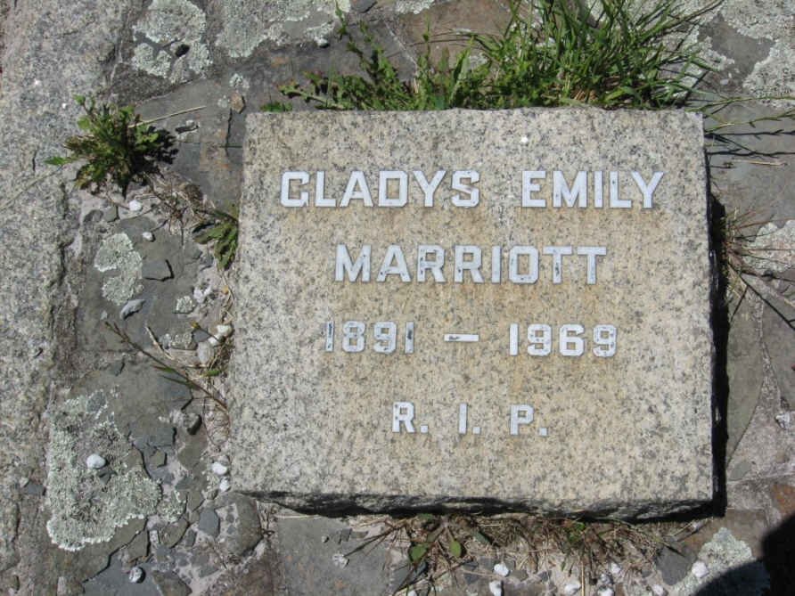 MARRIOTT Gladys Emily 1891-1969