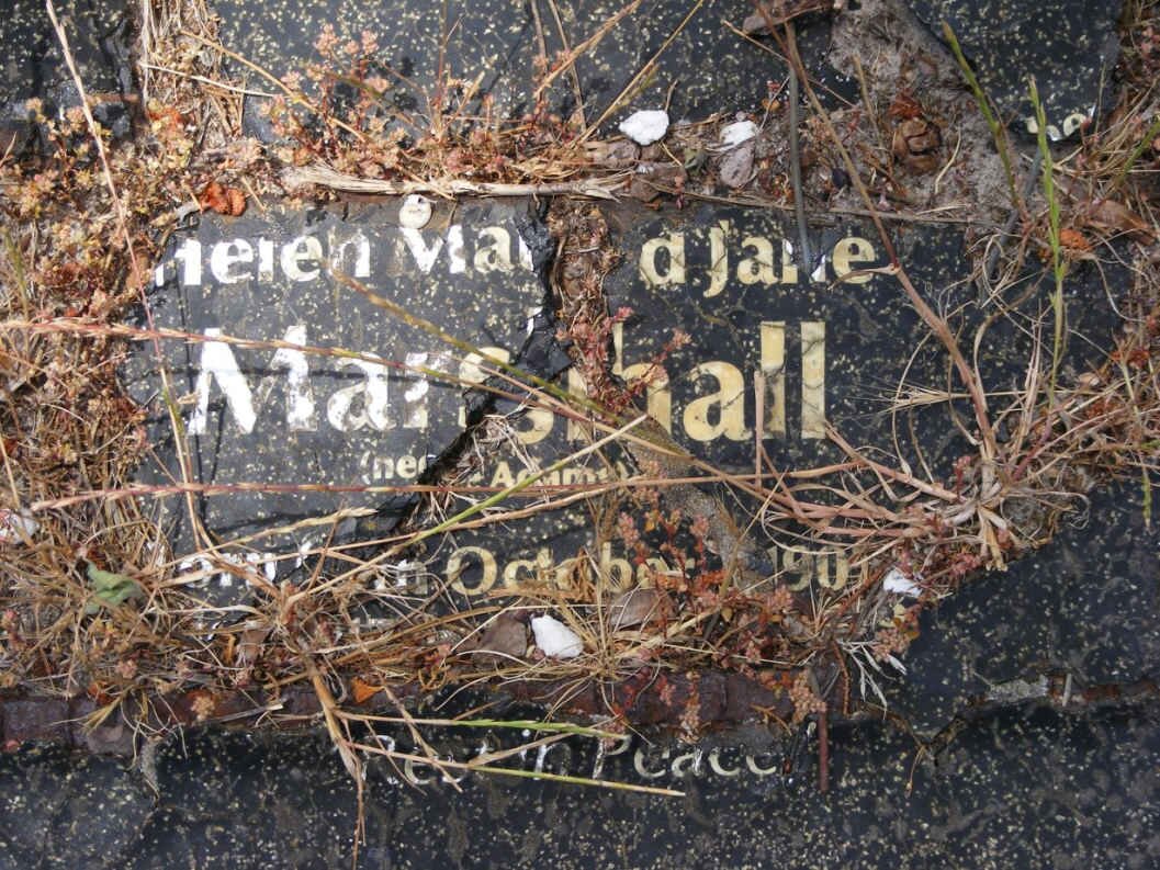 MARSHALL Helen Ma?d Jane nee ADAMS 190-