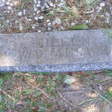 MERWE Eileen, v.d. 