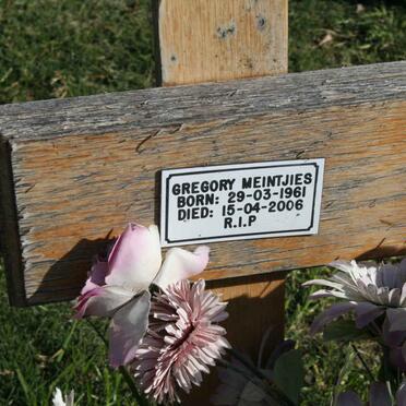 MEINTJIES Gregory 1961-2006