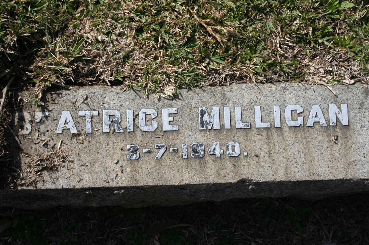 MILLIGAN Beatrice -1940