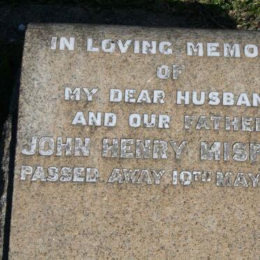 MISPLON John Henry -1942