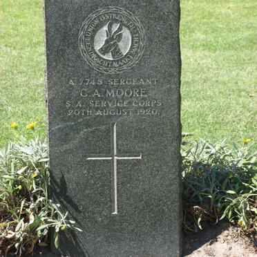 MOORE C.A. -1920