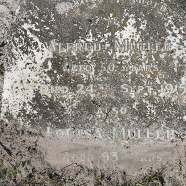 MULLER Alfred -1915 &amp; Louisa ?