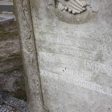 MULLER Jeremiah 1932-1973