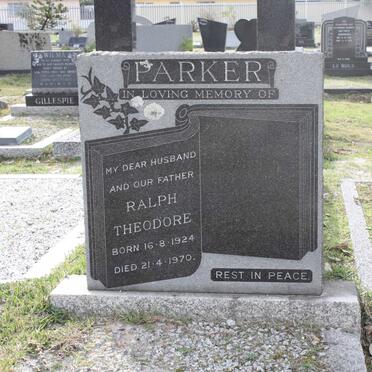 PARKER Ralph Theodore 1924-1970