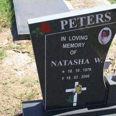 PETERS Natasha W. 1979-2006