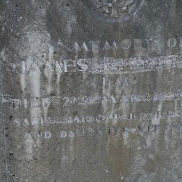 RICKETTS James -1956