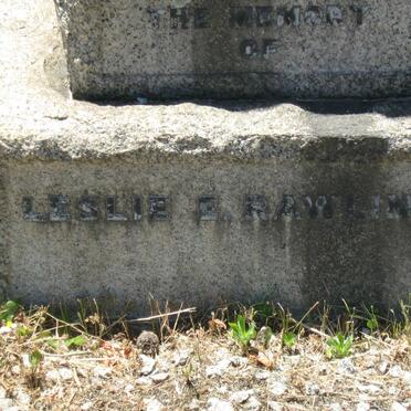 RAWLINSON Leslie E. &amp; Nellie Louise -1969 