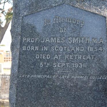 SMITH James 1854-1931